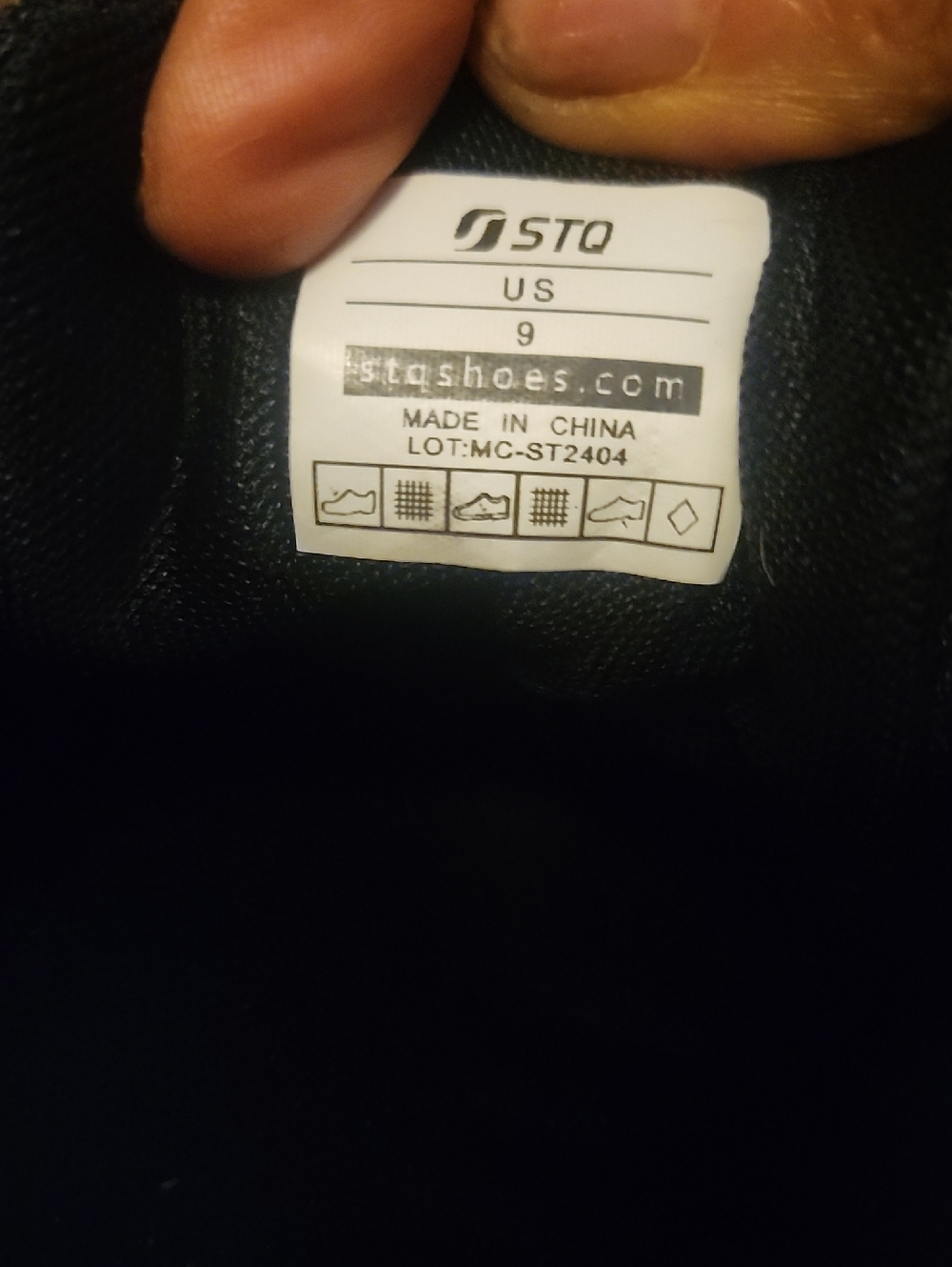 Womens Sto Walking Shoes Black Size 9 - Picture 5 of 5